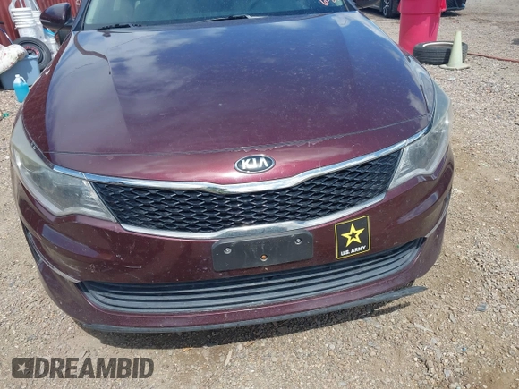 2018 Kia Optima LX with VIN 5XXGT4L32JG255929, listed as a IAAI auction lot 42577063 with 95,314 mi miles and . Bid and sale history available at DreamBid. Image 6.
