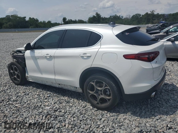 2018 Alfa Romeo Stelvio Ti z VIN ZASFAKBN8J7B79495, wystawiony jako Copart lot #55599025 z przebiegiem 143 606 mil mil oraz Szkoda całkowita • Salvage title. Historia ofert i sprzedaży dostępna na DreamBid. Obrazek 2.