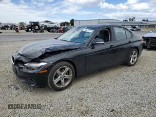 2014 BMW 3 Series 328i with VIN WBA3C1C53EK117372, listed as a Copart auction lot 51845745 with 96,336 mi miles and Salvage Title. Bid and sale history available at carsss.com. Image 1.