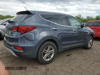 2018 Hyundai Santa Fe 2.4L z VIN 5NMZTDLB4JH066703, wystawiony jako Copart lot #54432155 z przebiegiem 67 737 mil mil oraz Szkoda całkowita • Salvage title. Historia ofert i sprzedaży dostępna na DreamBid. Obrazek 3.