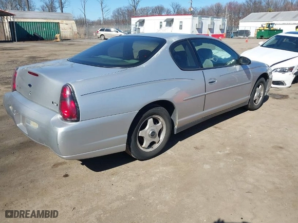 2004 Chevrolet Monte Carlo LS with VIN 2G1WW12E249243885, listed as a IAAI auction lot 41835405 with 153,895 mi miles. Bid and sale history available at carsss.com. Image 4.