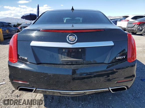 2014 Cadillac CTS RWD with VIN 1G6AP5SX3E0150427, listed as a Copart auction lot 56375665 with 117,903 mi miles and Salvage title. Bid and sale history available at DreamBid. Image 6.