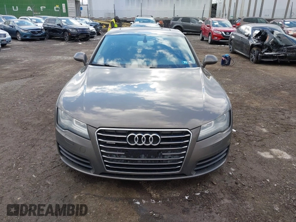 2013 Audi A7 3.0 Premium Plus with VIN WAUYGAFC5DN077054, listed as a IAAI auction lot 41298537 with 150,679 mi miles. Bid and sale history available at carsss.com. Image 12.