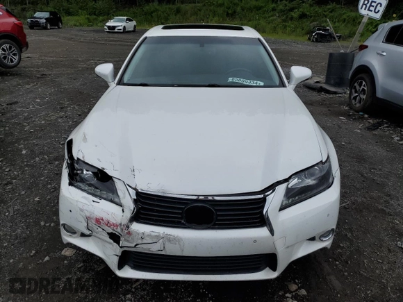 2014 Lexus GS 350 with VIN JTHBE1BL1E5042001, listed as a Copart auction lot 65809334 with 134,130 mi miles and Salvage Title. Bid and sale history available at carsss.com. Image 5.