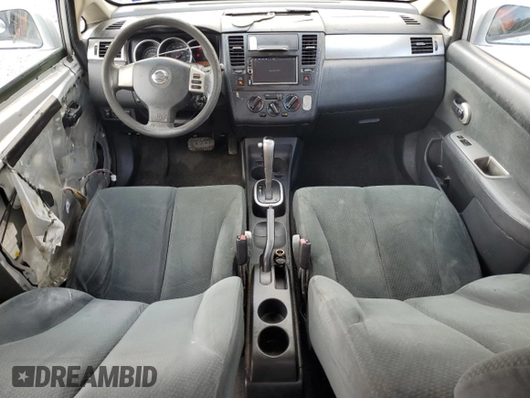 2011 Nissan Versa S with VIN 3N1BC1AP4BL420919, listed as a Copart auction lot 53614525 with 247,051 mi miles and Salvage title. Bid and sale history available at DreamBid. Image 8.