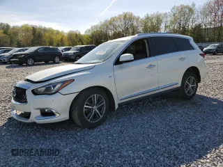 2017 Infiniti QX60 with VIN 5N1DL0MM0HC519612, listed as a Copart auction lot 55496365 with 140,205 mi miles and Salvage Title. Bid and sale history available at DreamBid. Image 1.
