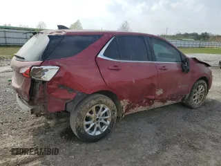 2021 Chevrolet Equinox LT with VIN 2GNAXKEV2M6147151, listed as a Copart auction lot 48961275 with 0 mi miles and Salvage Title. Bid and sale history available at carsss.com. Image 3.