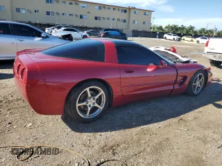 2004 Chevrolet Corvette with VIN 1G1YY22G645108691, listed as a Copart auction lot 67849443 with 0 mi miles and Salvage Title. Bid and sale history available at carsss.com. Image 3.