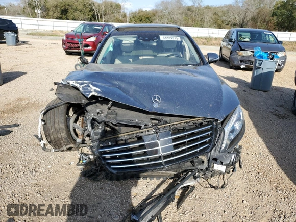 2017 Mercedes-Benz S 550e with VIN WDDUG6DB2HA294721, listed as a Copart auction lot 48889975 with Not Provided miles and Non Repairable. Bid and sale history available at DreamBid. Image 5.