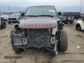 2024 Land Rover Defender X-Dynamic SE with VIN SALE2FEU2R2282196, listed as a Copart auction lot 81811774 with 12,288 mi miles and Salvage title. Bid and sale history available at DreamBid. Image 5.