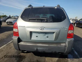 2005 Hyundai Tucson GLS with VIN KM8JN12D95U093916, listed as a Copart auction lot 76326214 with 159,295 mi miles and Salvage Title. Bid and sale history available at carsss.com. Image 6.