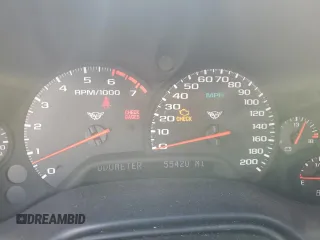 2001 Chevrolet Corvette with VIN 1G1YY32G915106953, listed as a Copart auction lot 41916645 with 55,420 mi miles and Salvage Title. Bid and sale history available at carsss.com. Image 9.