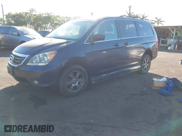 2008 Honda Odyssey Touring with VIN 5FNRL38818B021382, listed as a IAAI auction lot 41116757 with 6,894 mi miles. Bid and sale history available at carsss.com. Image 17.