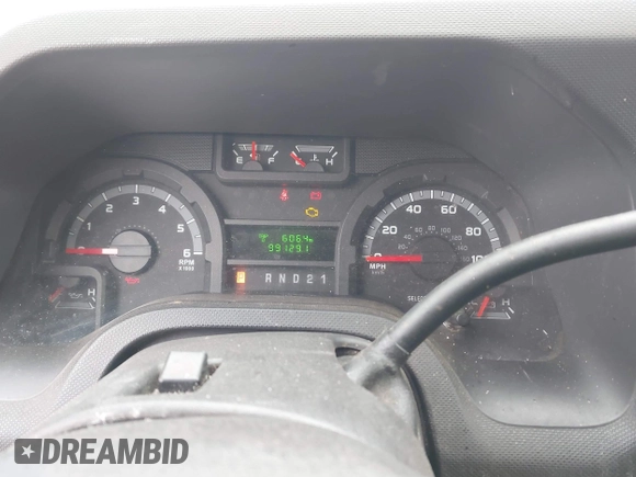 2009 Ford Econoline Cargo Commercial with VIN 1FTNE14W09DA91501, listed as a IAAI auction lot 41473298 with 99,129 mi miles and . Bid and sale history available at DreamBid. Image 7.