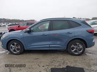 2024 Ford Escape ST-Line with VIN 1FMCU0MZ7RUA98522, listed as a IAAI auction lot 41268845 with 10,448 mi miles and . Bid and sale history available at DreamBid. Image 14.