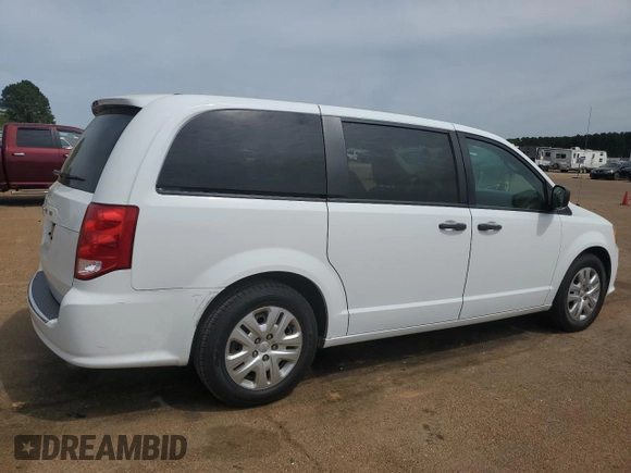 2020 Dodge Grand Caravan SE with VIN 2C4RDGBG3LR222072, listed as a Copart auction lot 50966545 with 128,241 mi miles and Salvage Title. Bid and sale history available at DreamBid. Image 3.