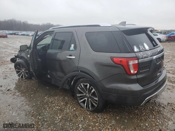 2016 Ford Explorer Platinum with VIN 1FM5K8HT2GGD33620, listed as a Copart auction lot 44433785 with 203,516 mi miles and Salvage Title. Bid and sale history available at carsss.com. Image 2.