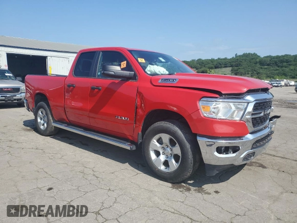 2023 Ram 1500 Big Horn with VIN 1C6SRFBTXPN535513, listed as a Copart auction lot 61135425 with Not provided miles and Salvage title. Bid and sale history available at DreamBid. Image 4.
