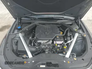 2024 Genesis G70 2.5T with VIN KMTG34SC3RU137851, listed as a Copart auction lot 79806754 with 9,428 mi miles and Salvage Title. Bid and sale history available at carsss.com. Image 11.