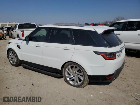 2018 Land Rover Range Rover Sport with VIN SALWR2RE1JA199185, listed as a Copart auction lot 48018285 with 150,106 mi miles and Salvage Title. Bid and sale history available at carsss.com. Image 2.