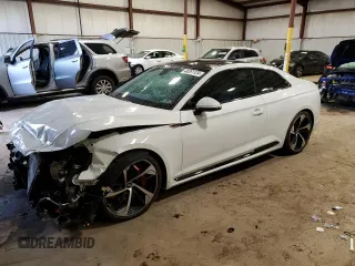 2018 Audi RS 5 z VIN WUAPWAF56JA905136, wystawiony jako Copart lot #48261124 z przebiegiem 27 626 mil mil oraz . Historia ofert i sprzedaży dostępna na DreamBid. Obrazek 1.