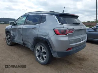 2018 Jeep Compass Limited with VIN 3C4NJDCB9JT267021, listed as a IAAI auction lot 42270830 with 82,437 mi miles and . Bid and sale history available at DreamBid. Image 3.