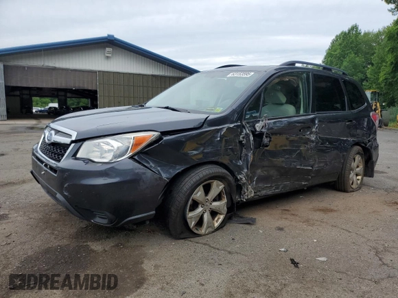 2014 Subaru Forester Premium with VIN JF2SJAEC5EH517030, listed as a Copart auction lot 63153595 with 211,242 mi miles and Salvage title. Bid and sale history available at DreamBid. Image 1.
