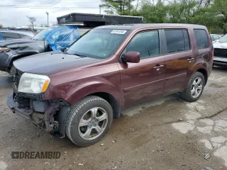 2012 Honda Pilot EX-L with VIN 5FNYF4H56CB012913, listed as a Copart auction lot 81341244 with 207,287 mi miles and Non Repairable. Bid and sale history available at carsss.com. Image 1.