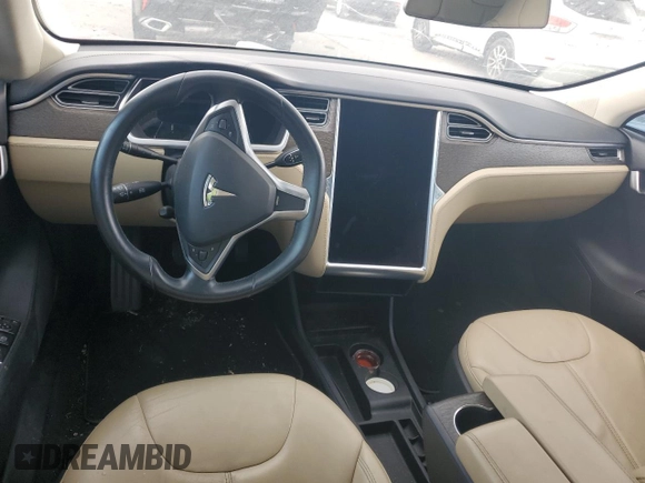 2013 Tesla Model S with VIN 5YJSA1AG7DFP12228, listed as a Copart auction lot 60040665 with 87,674 mi miles and Clean title. Bid and sale history available at DreamBid. Image 8.