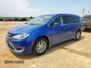 2020 Chrysler Pacifica Touring with VIN 2C4RC1FG3LR216993, listed as a Copart auction lot 57528275 with 50,334 mi miles and Salvage title. Bid and sale history available at DreamBid. Image 1.