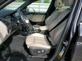 2019 BMW X3 xDrive30i with VIN 5UXTR9C50KLP90236, listed as a Copart auction lot 54836495 with 51,380 mi miles and Salvage Title. Bid and sale history available at DreamBid. Image 7.