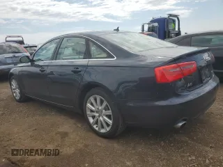 2014 Audi A6 Premium Plus with VIN WAUFGAFC2EN162765, listed as a Copart auction lot 54138005 with 32,580 mi miles and Salvage title. Bid and sale history available at DreamBid. Image 2.