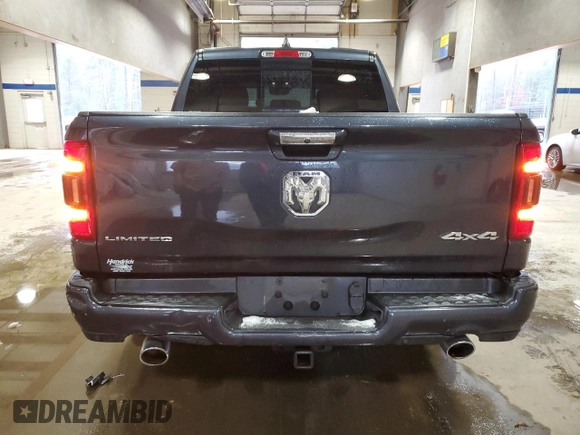 2020 Ram 1500 Limited with VIN 1C6SRFHT5LN290234, listed as a Copart auction lot 88219605 with 41,283 mi miles and Salvage Title. Bid and sale history available at carsss.com. Image 6.