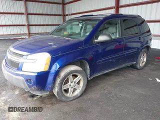 2005 Chevrolet Equinox LT with VIN 2CNDL73F856051175, listed as a IAAI auction lot 41735478 with 1 mi miles. Bid and sale history available at carsss.com. Image 2.