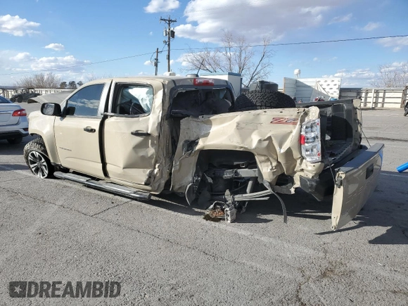 2022 Chevrolet Colorado 2WD Z71 с VIN 1GCGSDEN4N1224278, выставлен на аукционе Copart как лот 43210675 с пробегом 30 915 миль миль и На запчасти • Non repairable. История ставок и продаж доступна на DreamBid. Изображение 2.