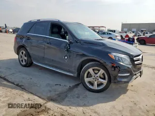2018 Mercedes-Benz GLE 350 with VIN 4JGDA5HB6JB065910, listed as a Copart auction lot 57254925 with 59,584 mi miles and Salvage title. Bid and sale history available at DreamBid. Image 4.