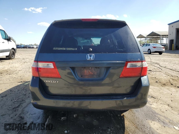 2006 Honda Odyssey EX-L with VIN 5FNRL38616B403939, listed as a Copart auction lot 49256925 with 210,908 mi miles and Salvage Title. Bid and sale history available at carsss.com. Image 6.