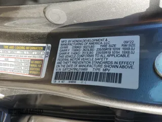 2022 Acura RDX Advance z VIN 5J8TC2H78NL016469, wystawiony jako Copart lot #89377045 z przebiegiem 29 086 mil mil oraz Szkoda całkowita • Salvage title. Historia ofert i sprzedaży dostępna na DreamBid. Obrazek 15.