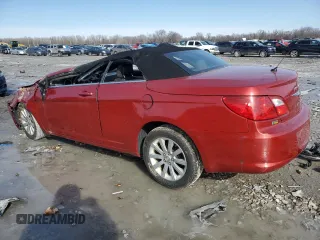 2010 Chrysler Sebring Touring with VIN 1C3BC5ED4AN142627, listed as a Copart auction lot 89201415 with Not Provided miles and Salvage Title. Bid and sale history available at DreamBid. Image 2.