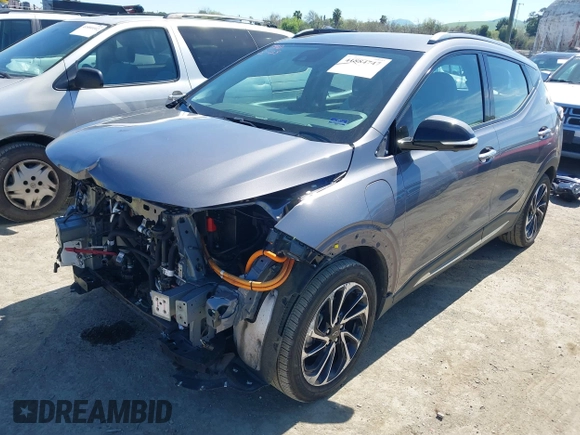2022 Chevrolet Bolt EUV Premier with VIN 1G1FZ6S09N4107637, listed as a IAAI auction lot 41884747 with 42,156 mi miles. Bid and sale history available at carsss.com. Image 20.