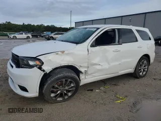 2020 Dodge Durango GT with VIN 1C4RDHDG9LC259235, listed as a Copart auction lot 70597414 with 66,939 mi miles and Salvage Title. Bid and sale history available at DreamBid. Image 1.