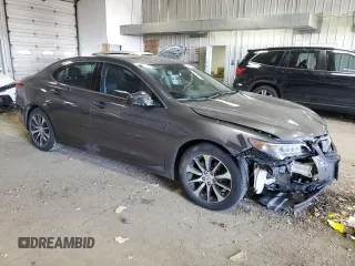 2017 Acura TLX Technology with VIN 19UUB1F56HA003416, listed as a Copart auction lot 54445025 with 75,002 mi miles and Clean title. Bid and sale history available at DreamBid. Image 4.