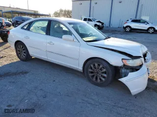 2007 Hyundai Azera SE with VIN KMHFC46F77A238884, listed as a Copart auction lot 88598615 with 153,755 mi miles and Salvage Title. Bid and sale history available at carsss.com. Image 4.