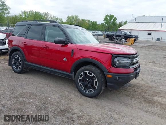 2021 Ford Bronco Sport Outer Banks with VIN 3FMCR9C68MRA28010, listed as a IAAI auction lot 42194293 with 167,048 mi miles and . Bid and sale history available at DreamBid. Image 1.