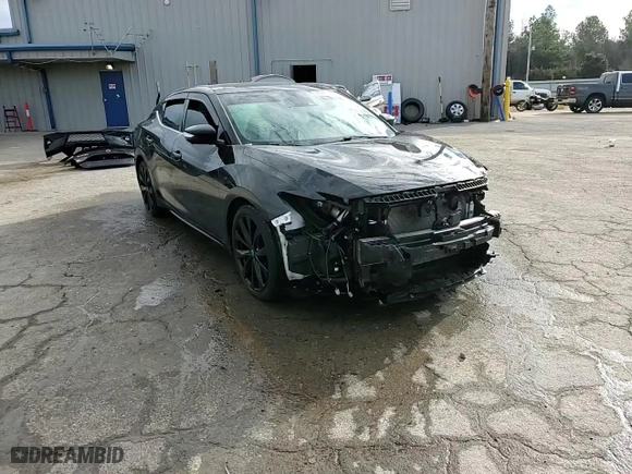 2023 Nissan Maxima SR with VIN 1N4AA6EV8PC503959, listed as a Copart auction lot 45407385 with 48,849 mi miles and Salvage Title. Bid and sale history available at carsss.com. Image 14.