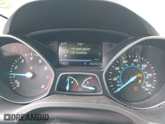 2014 Ford Escape Titanium with VIN 1FMCU9J96EUA15990, listed as a IAAI auction lot 41667046 with 203,202 mi miles. Bid and sale history available at carsss.com. Image 7.