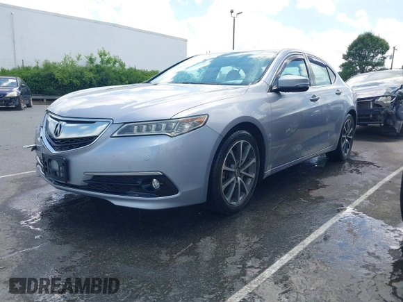 2015 Acura TLX Advance with VIN 19UUB3F77FA002804, listed as a IAAI auction lot 42310492 with 153,380 mi miles and . Bid and sale history available at DreamBid. Image 17.