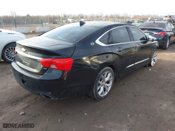 2015 Chevrolet Impala LTZ with VIN 1G1165S38FU118699, listed as a IAAI auction lot 41738530 with 124,824 mi miles. Bid and sale history available at carsss.com. Image 4.