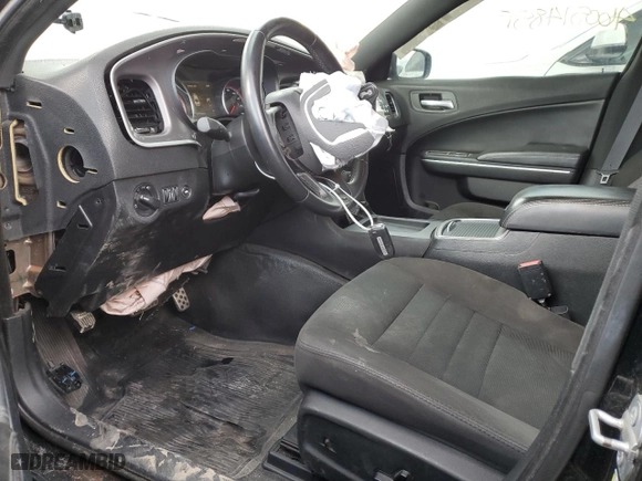 2016 Dodge Charger Police with VIN 2C3CDXKT9GH319649, listed as a Copart auction lot 46051485 with 115,256 mi miles and Salvage Title. Bid and sale history available at carsss.com. Image 7.
