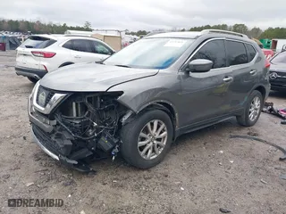 2017 Nissan Rogue SL with VIN 5N1AT2MT7HC863864, listed as a IAAI auction lot 41257835 with 167,597 mi miles. Bid and sale history available at carsss.com. Image 18.